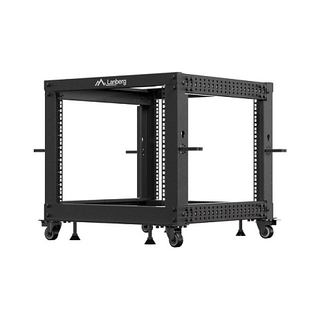 OTEVŘENÝ RACK 9U 19" 600X600-1100 NASTAVITELNÝ