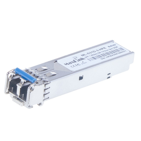MaxLink 1.25G SFP optický HP modul, SM, 1310nm, 3km, 2x LC konektor, DDM, HPE kompatibilní