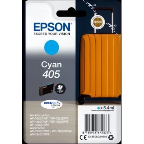 EPSON ink Singlepack Cyan 405 Durabrite Ultra