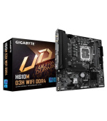 GIGABYTE MB Sc LGA1700 H610M D3H WIFI DDR4,Intel H610, 2xDDR4, 1xHDMI, Wifi,mATX