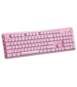 WG - Herní klávesnice podsvícena drátová / pink