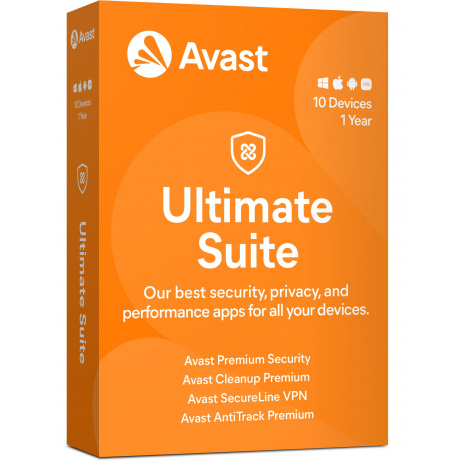 AVAST Ultimate MD up to 10 connections 1Y