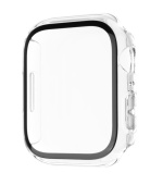 Ochranné pouzdro FIXED Pure s temperovaným sklem pro Apple Watch 40mm, čiré