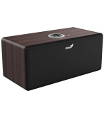 GENIUS Reproduktor SP-HF505BT, BT, 3.5mm jack, 20W, tmavé dřevo