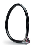 Master Lock Ocelové kombinační lanko na kolo  8631_55cm, černé