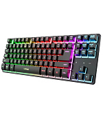 Trust GXT831 Thado TKL/Bezdrátové USB/US/Černá