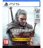 PS5 hra The Witcher 3: The Wild Hunt - Complete Edition + 10th Anniversary Steelbook