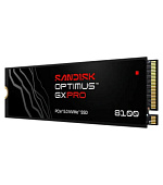 SANDISK SSD OPTIMUS GX PRO 8100 NVMe 1TB PCIe, Gen4, (R:14900, W:11000MB/s), bez chladiče