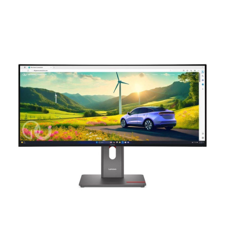 LENOVO LCD P34WD-40 -  34'' ECO-IPS,21:9,3440x1440,120Hz,350cd,2000:1,4ms,2xHDMI,DP,DC,USBHub,USB-C(140W PD),RJ45,VESA