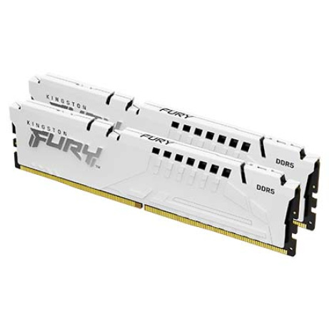 Kingston FURY Beast EXPO/DDR5/64GB/5600MHz/CL36/2x32GB/White