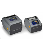 Zebra ZD621d, 8 dots/mm (203 dpi), linerless, RTC, USB, USB Host, RS232, BT, Ethernet, Wi-Fi, grey
