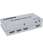 PremiumCord HDMI switch 3:1 s dálkovým ovladačem