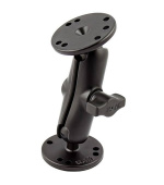 RAM sestava - střední rameno se dvěmi kulatými základnami 2,5" a kulovým kloubem 1"