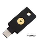 YubiKey 5C NFC FIPS - USB-C, single-factor,2FA,multi-factor,FIDO2,U2F,OTP,OpenPGP,Smartcard