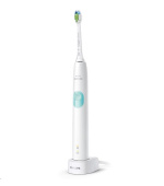 Philips HX6807/24 Sonicare ProtectiveClean 4300, zubní kartáček, 62000 kmitů/min, 2 režimy čištění, časovač, bílá