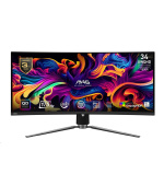 MSI LCD MAG 341CQP QD-OLED, 34", 3440x1440, QD-OLED, 0,03ms, VESA 100x100, Black