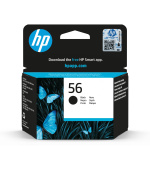HP 56 Black Ink cart, 19 ml, C6656AE (520 pages)