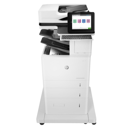 HP LaserJet Enterprise Flow MFP M635z (A4, 61ppm, USB, ethernet, Print/Scan/Copy, Duplex, HDD, Fax, Tray)