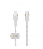 Belkin kabel USB-C s konektorem USC-C,2M bilý pletený