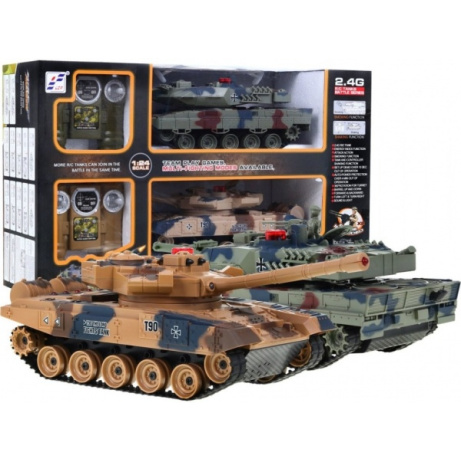Sada bezpečných soubojových tanků