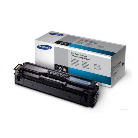HP - Samsung CLT-C504S Cyan Toner Cartridg (1,800 pages)
