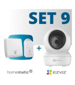 Homematic IP Sada Kontrola přístupu s kamerou Ezviz