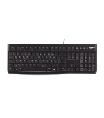 Logitech Keyboard MK120, US, black