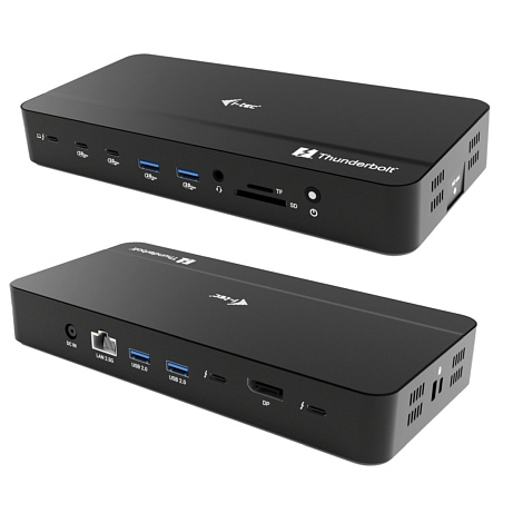 i-tec Thunderbolt 5 Triple Display Docking Station, M.2 slot, 6x USB, 2.5 GLAN, Power Delivery 140W