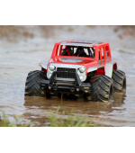 RC obojživelný Off-road speciál 1/14 červený
