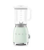 Smeg BLF03PGEU mixér, 800 W, 4 programy, funkce pulse, 18000 RPM, nerezové ostří, Ice crush, 50s Style, pastelově zelený