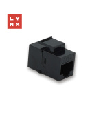 LYNX keystone spojka UTP Cat6, 8P8C, černá
