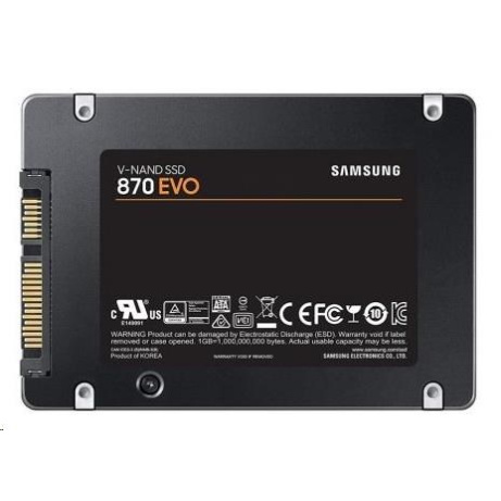 Bazar - SSD 2,5" 500GB Samsung 870 EVO SATA III - poškozený obal