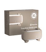Tractive DOG 6 XL – Chytrý GPS lokátor pro psy se sledováním životních funkcí a zdravotními upozorněními, hnědý