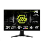 MSI LCD MAG 255XF, 24.5", 1920x1080, Rapid IPS, 0,5ms, VESA 100x100, Black