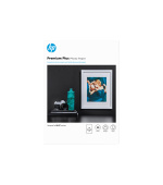 HP Premium Plus Glossy Photo Paper-20 sht/A4/210 x 297 mm, 300 g/m2, CR672A