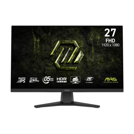 MSI MAG/272F X24/27"/IPS/FHD/240Hz/0,5ms/Černá/3R