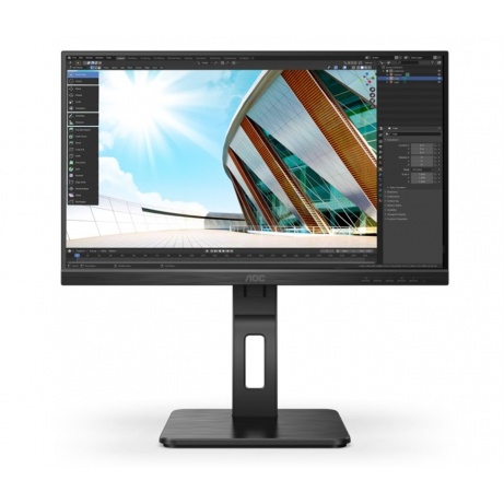 AOC/Q24P2Q/23,8"/IPS/QHD/75Hz/4ms/Black/3R