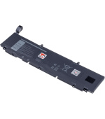 Baterie T6 Power Dell Precision 5750, 5760, XPS 9700, 9710, 9720, 8500mAh, 97Wh, 6cell, Li-pol