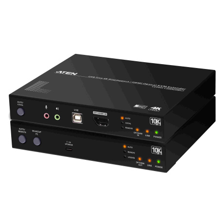 ATEN Optický KVM extender,DP/HDMI True 4K@60Hz