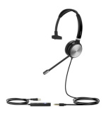 Yealink UH36 Mono náhlavní souprava na jedno ucho s 3.5mm jack - USB konektory
