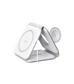 WG - Bezdrátová nabíječka WGMaxFlex 3in1 / Skládací / 15W+5W+2.5W / WG 42 / white