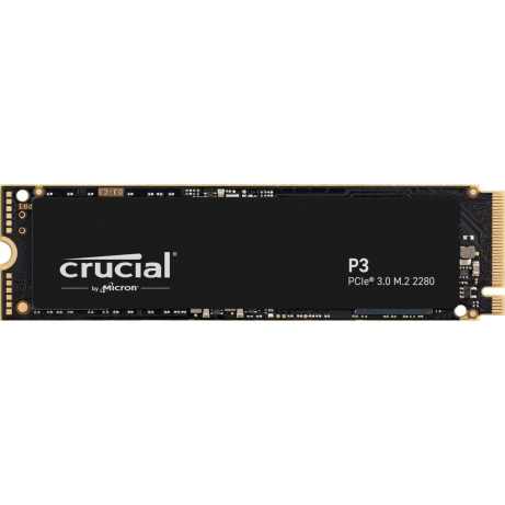 Crucial P3/2TB/SSD/M.2 NVMe/Černá/5R