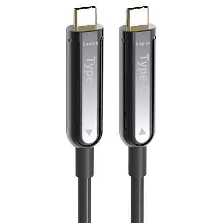 PremiumCord USB-C fiber optický AOC, 15m