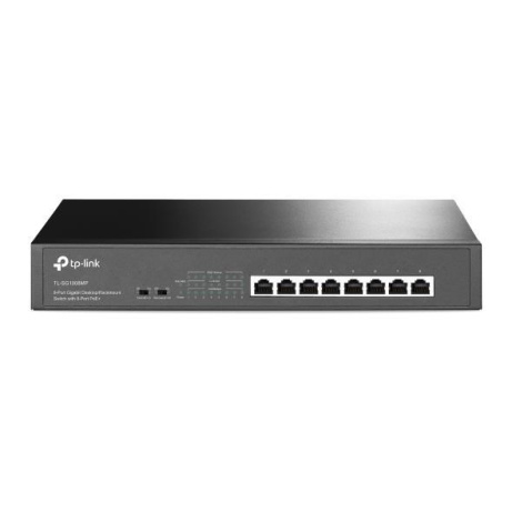 TP-Link switch TL-SG1008P (8xGbE, 4xPoE+, 64W, fanless)