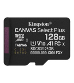 Kingston MicroSDXC karta 128GB Canvas Select Plus, U1, V10, A1