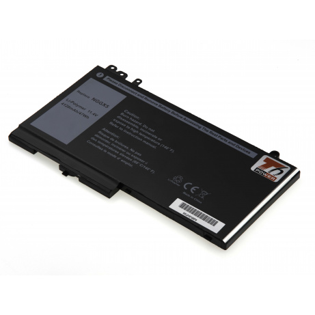 Baterie T6 Power Dell Latitude E5270, E5470, 4120mAh, 47Wh, 3cell, Li-pol