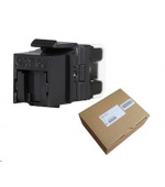 Solarix MULTIPACK 24 ks - rychlozařezávací keystone CAT5E UTP RJ45 černý SXKJ-5E-UTP-BK-NA