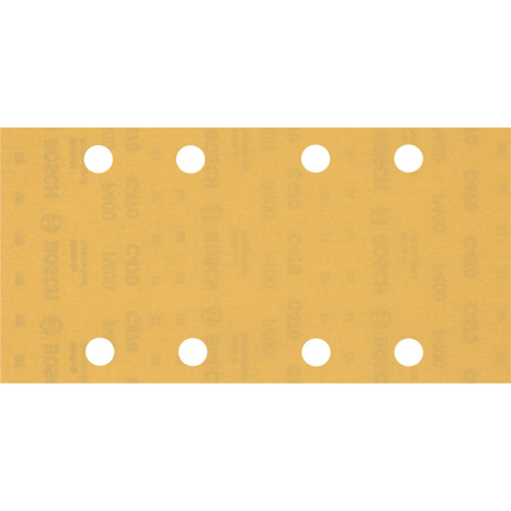 Bosch brusný papír EXPERT C470 s 8 otvory pro vibrační brusky 93 × 186 mm, G 400, 10 ks