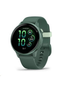 Garmin vívoactive® 6 Metallic Jasper Green / řemínek Jasper Green