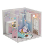 2Kids Toys miniatura domečku Duhový dům